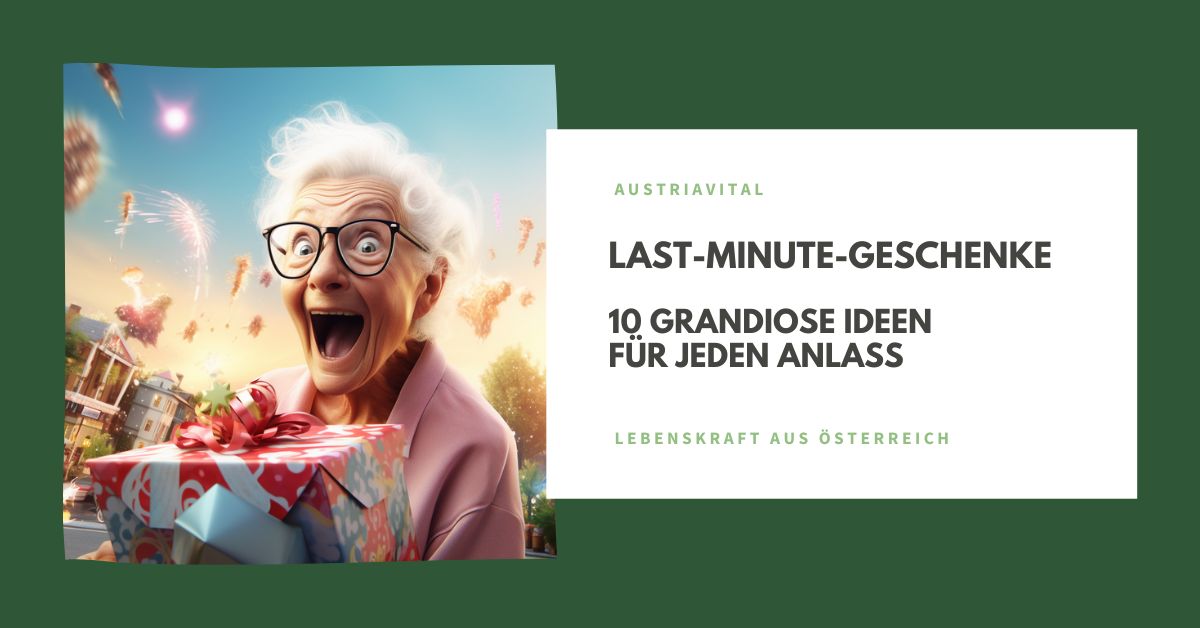 Last-Minute-Geschenke: 10 grandiose Ideen für jeden Anlass